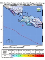 Gempa M 5 2 Di Banten Disebabkan Oleh Aktivitas Subduksi Institut