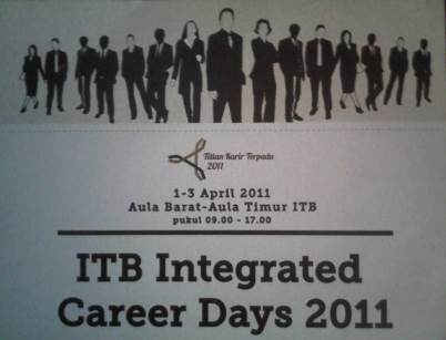 ITB Integrated Career Day 1