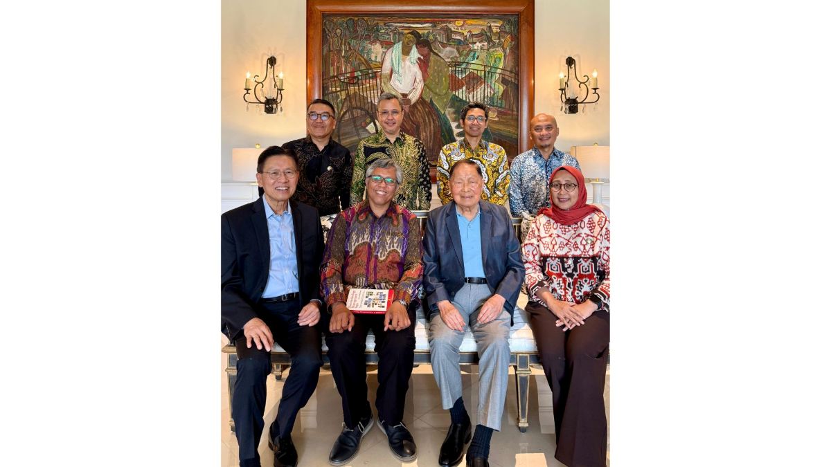 Rektor ITB Bersilaturahmi dengan Pendiri Triputra Group, Theodore Permadi Rachmat