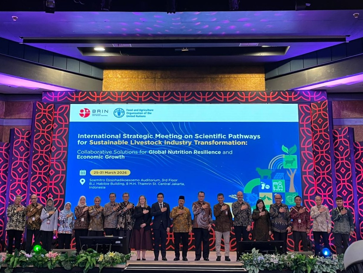 ITB Hadiri Pertemuan Internasional BRIN–FAO Bahas Peternakan Berkelanjutan