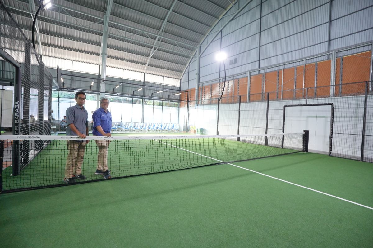 Rektor Resmikan Lapangan Padel Saraga, Sarana Baru Olahraga dan Kebersamaan di ITB