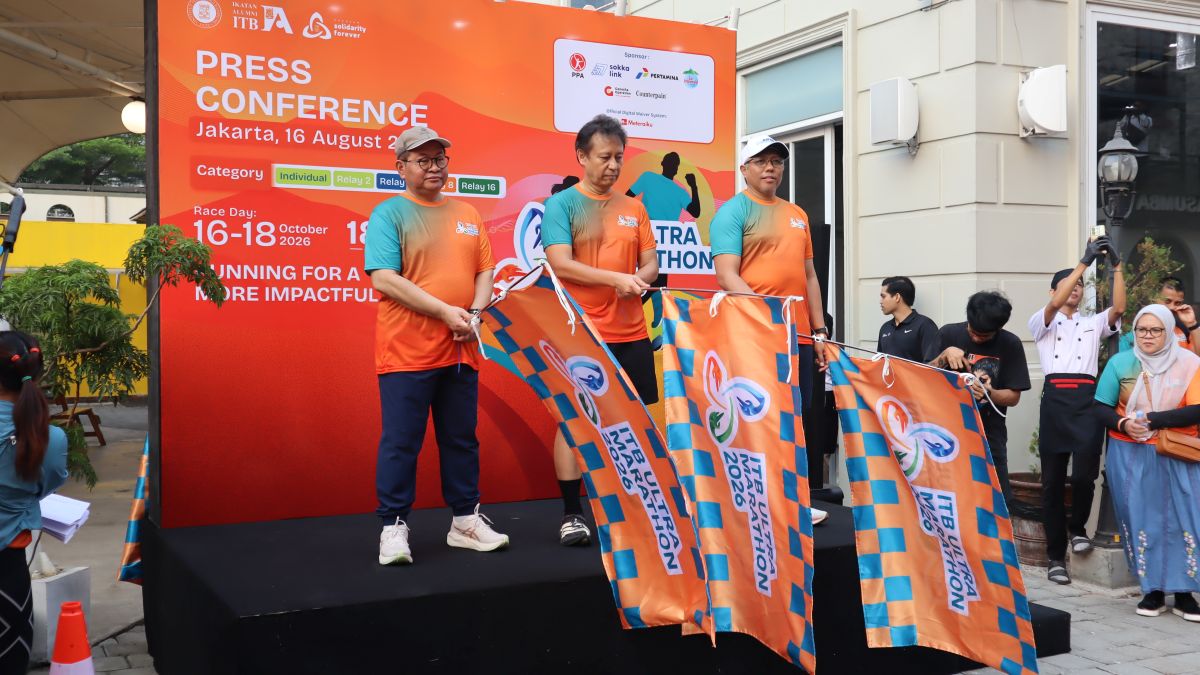 Rektor, Menkes, dan Gubernur DKI Jakarta Buka Rangkaian Peluncuran ITB Ultra Marathon 2026
