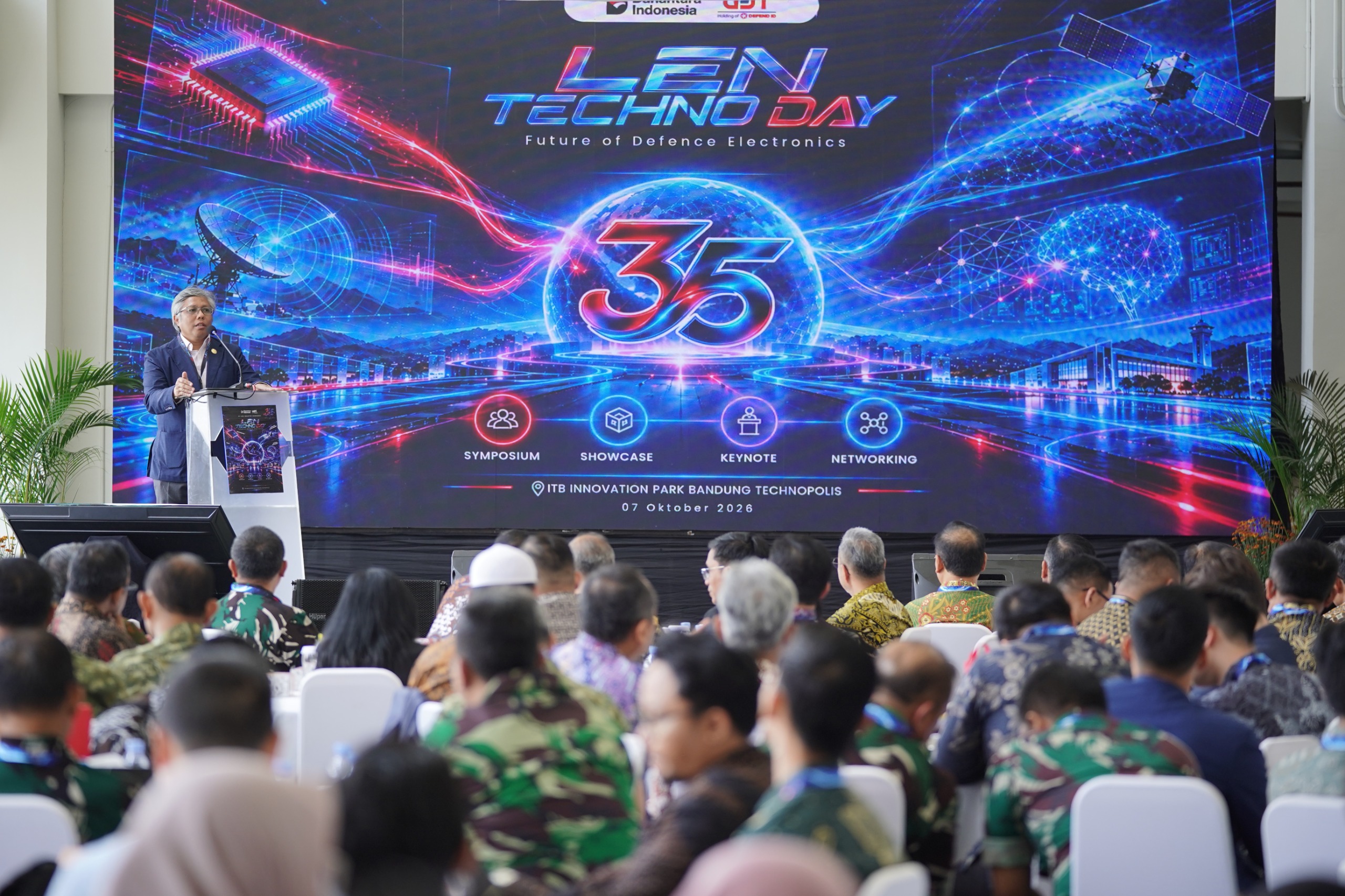 Rektor Hadiri LEN Techno Day 2024 di ITB Innovation Park sebagai Hub Kolaborasi Lintas Sektor Kemandirian Teknologi