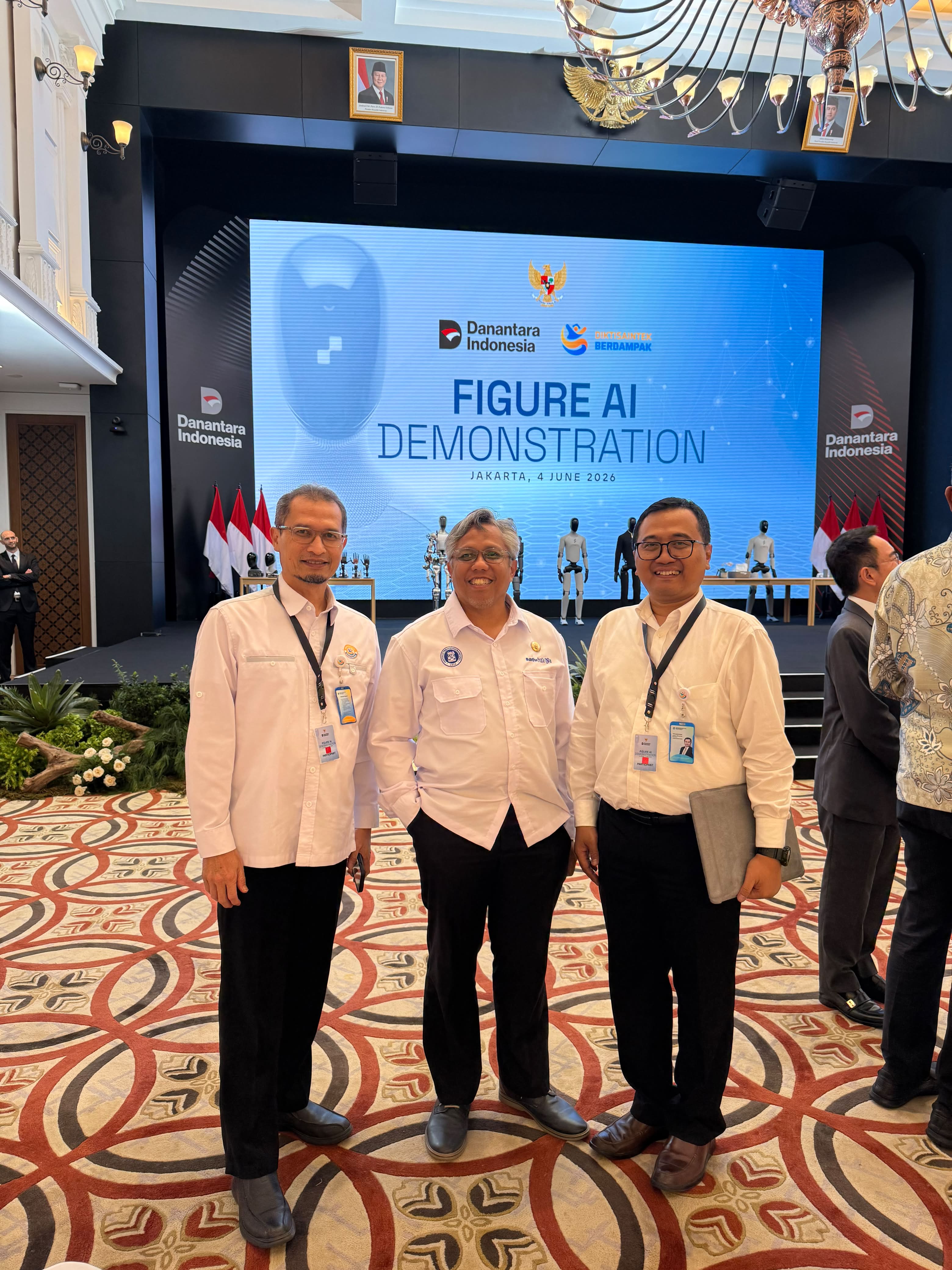 Rektor ITB Hadiri Demonstrasi Robot Figure AI untuk Perkuat Ekosistem Inovasi Teknologi Nasional