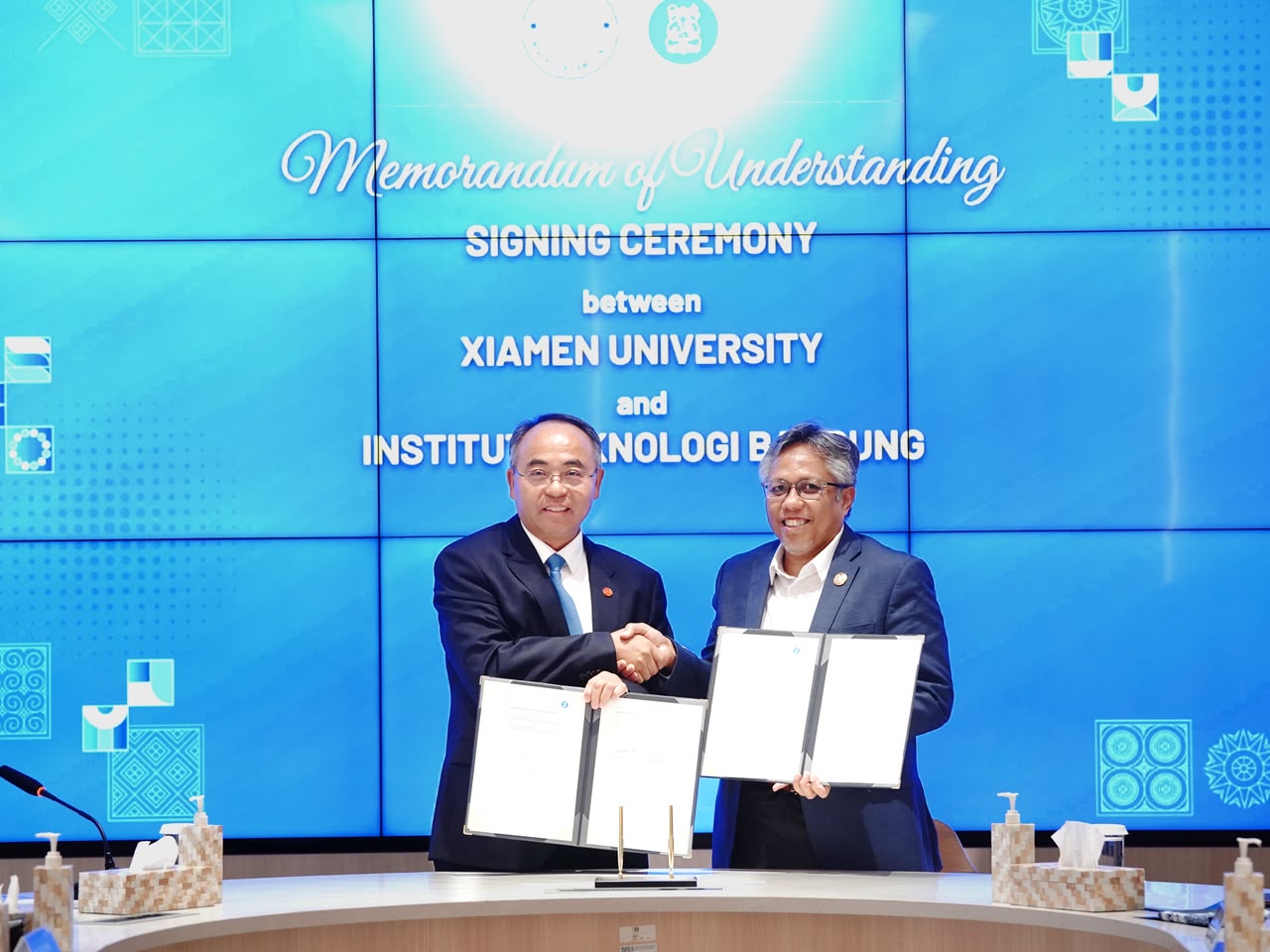 Rektor ITB dan Presiden Xiamen University Tandatangani Kerja Sama Pendidikan dan Riset Internasional
