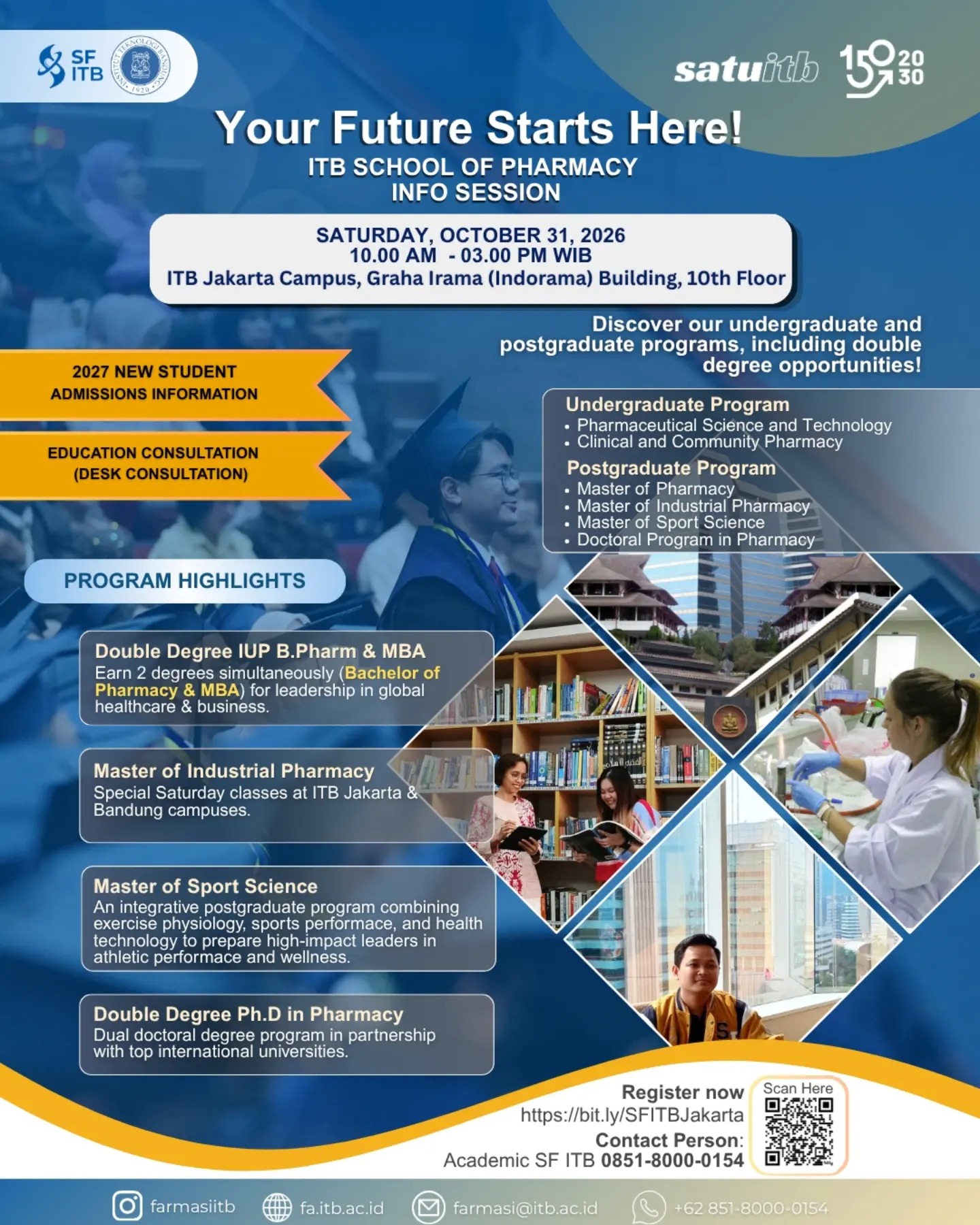 ITB School of Pharmacy Info Session