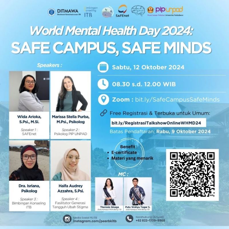 talkshow-world-mental-health-day-2024-menciptakan-kampus-dan-lingkungan-belajar-yang-aman