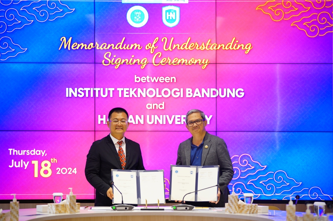 MoU ITB dan Hainan University, Perkuat Kolaborasi di Bidang Ketahanan Pangan, Perubahan Iklim, dan Kesehatan