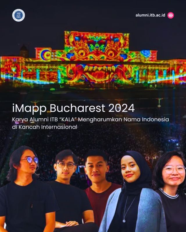 ITB Alumni Succeed at iMapp Bucharest 2024 with the Artwork 