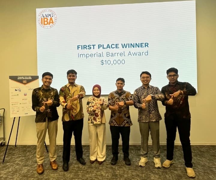 Breaking Through the Asia Pacific Regional Stage, ITB Students Win First Place in the 2026 Imperial Barrel Award Program