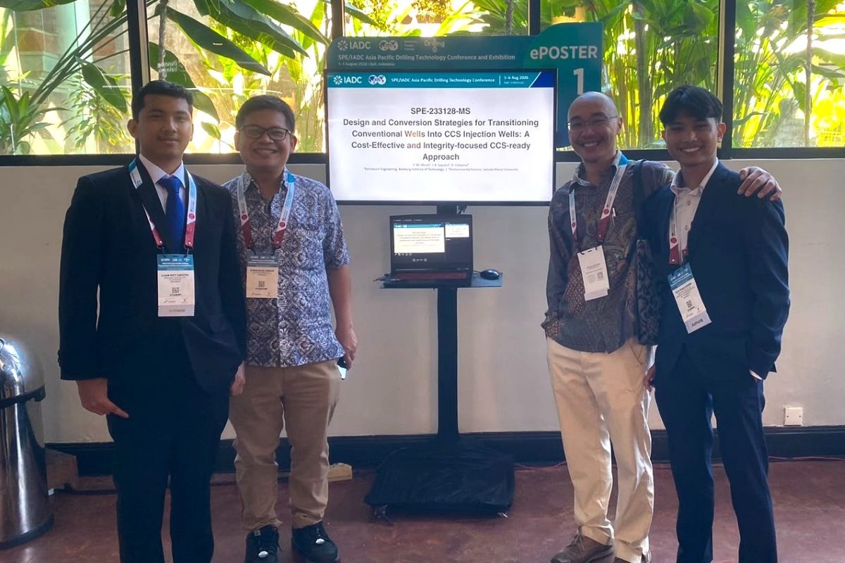 ITB Petroleum Engineering Students Present Economical and Forward-Looking CCS Well Development Strategy at International Conference