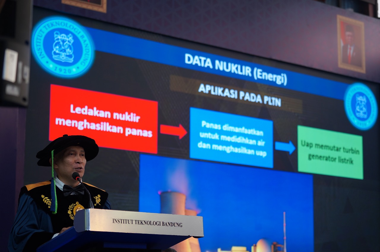 Orasi Ilmiah Prof. Rizal Kurniadi: Peran Penting Data Nuklir dalam Kemajuan Teknologi