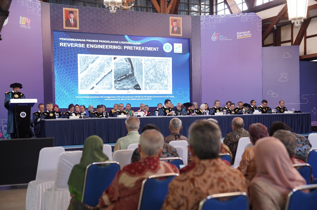 Orasi Ilmiah Guru Besar ITB, Prof. Ronny Purwadi: Pengembangan Industri Berbasis Lignoselulosa