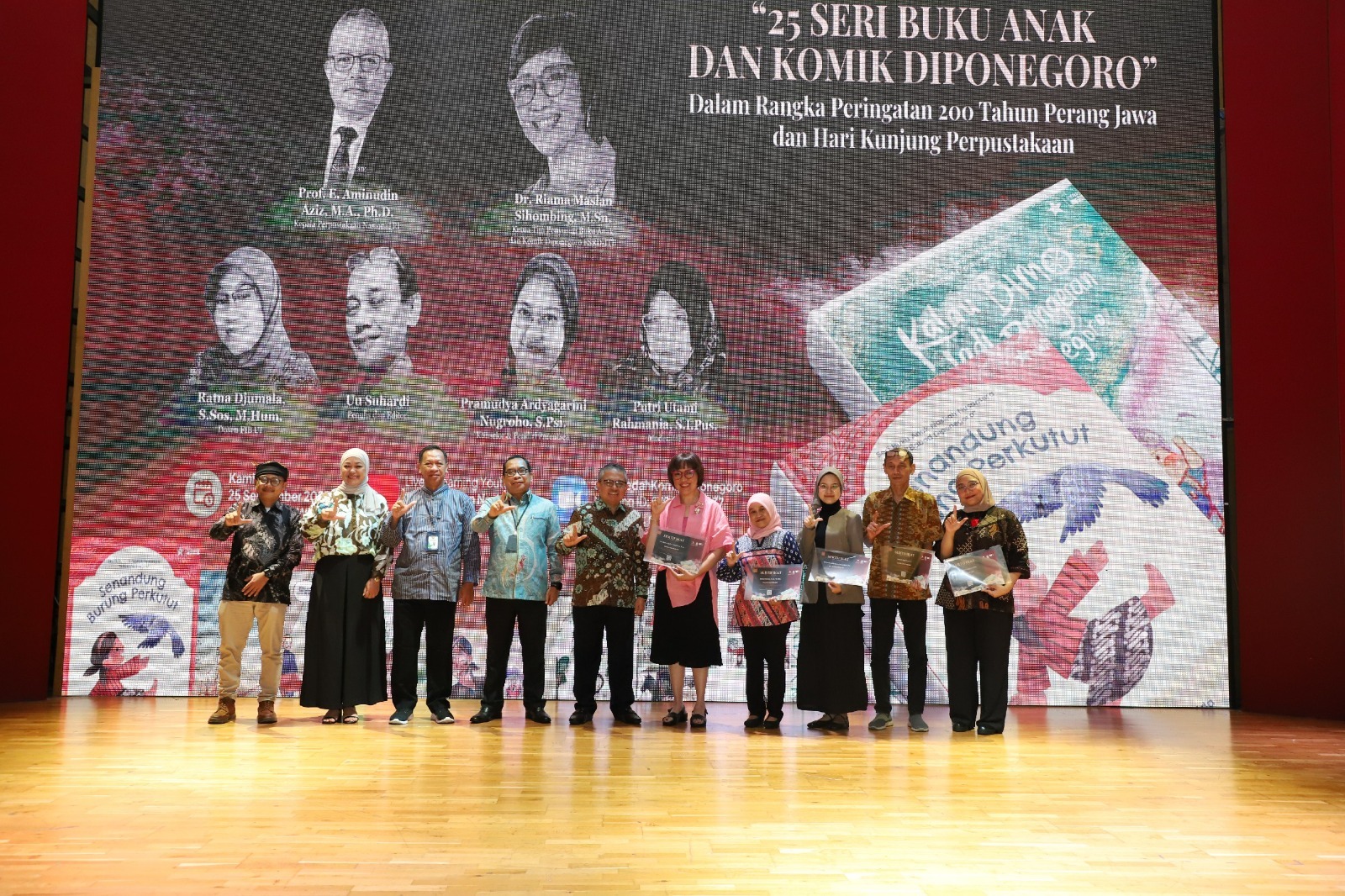 kolaborasi-perpusnas-dan-itb-luncurkan-25-komik-diponegoro-untuk-jembatan-budaya-bagi-generasi-muda