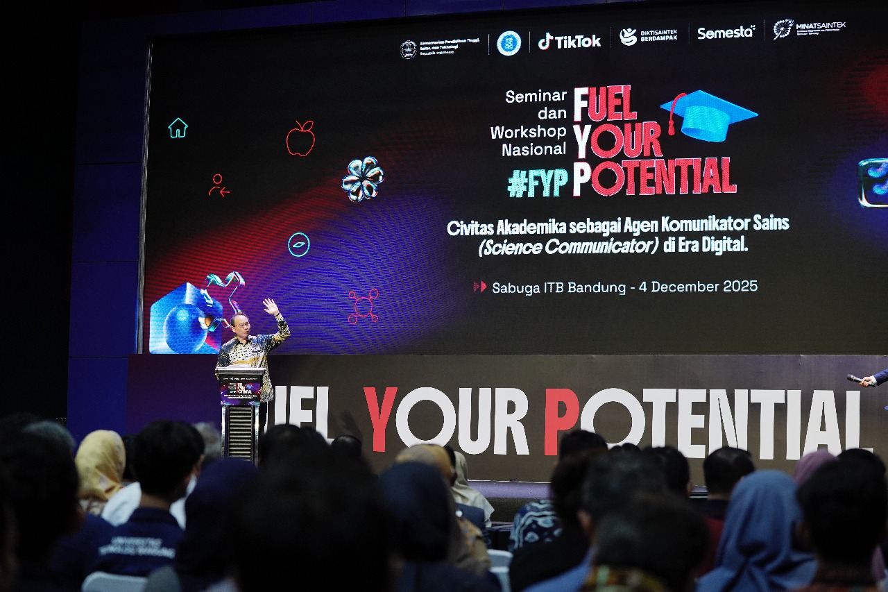 kemdiktisaintek-itb-dan-tiktok-bersinergi-bangun-ekosistem-sains-melalui-seminar-fuel-your-potential-fyp