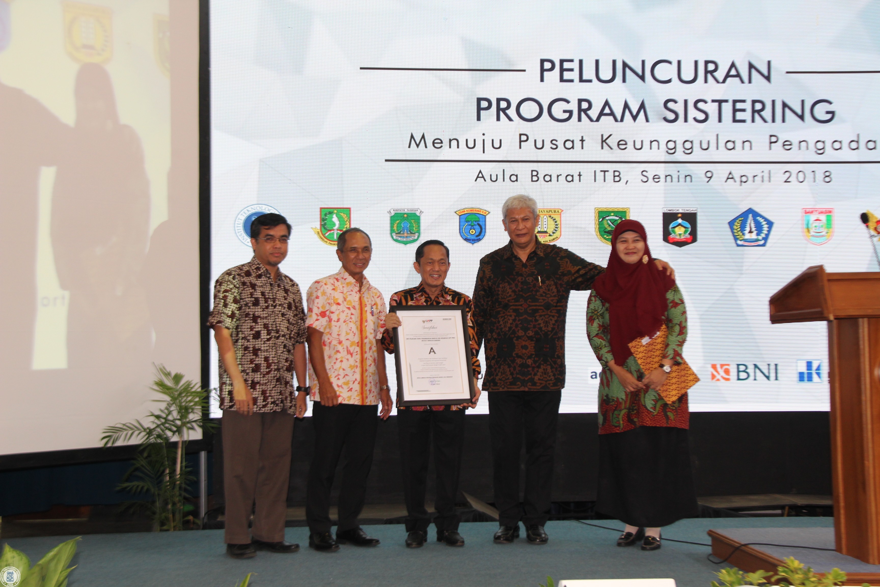 ITB Received Certificate for Best Procurement Service from LKPP ...